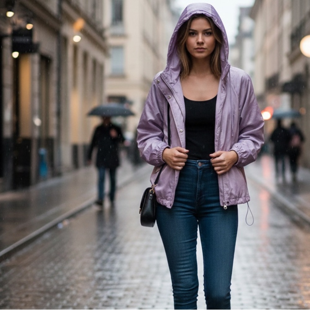 Zara Silky Light Purple Jacket- Size Small- BNWOT